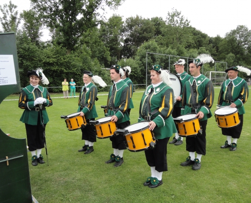 Drumband wedstrijd