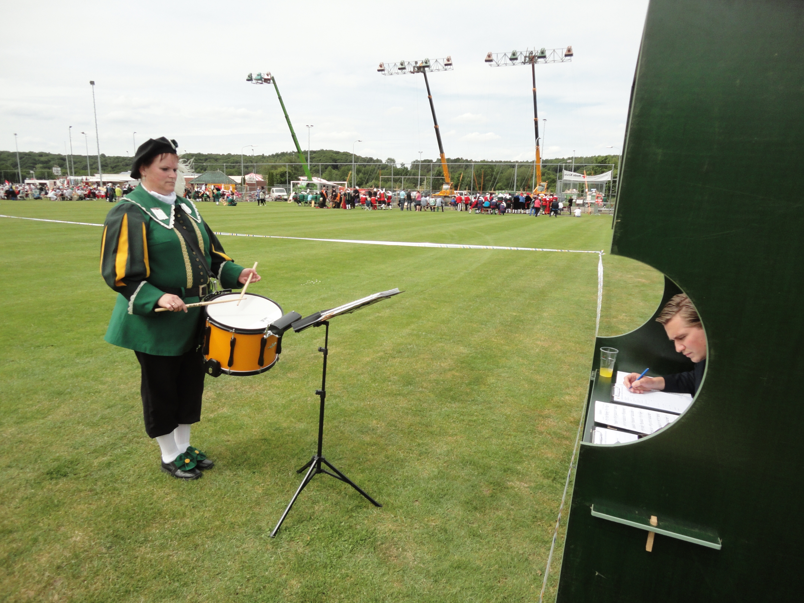 Drumband wedstrijd individueel