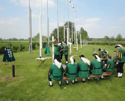 Pinksteren koningschieten